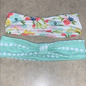 2 baby/toddler head wraps from Target